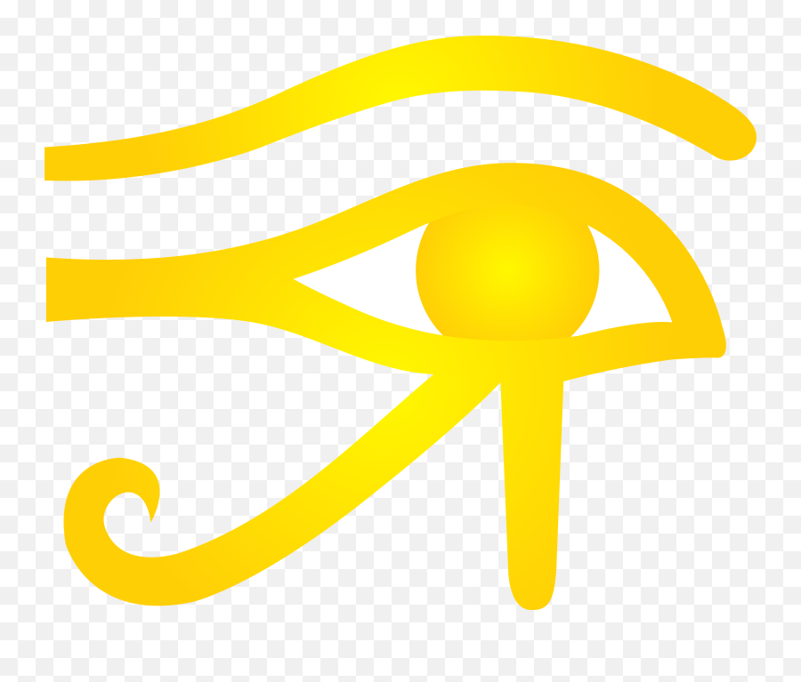 Golden Eye Of Horus Symbol Drawing Free Png
