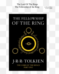 Lord Of The Rings Png - The Fellowship Of Ring Part 1 Book