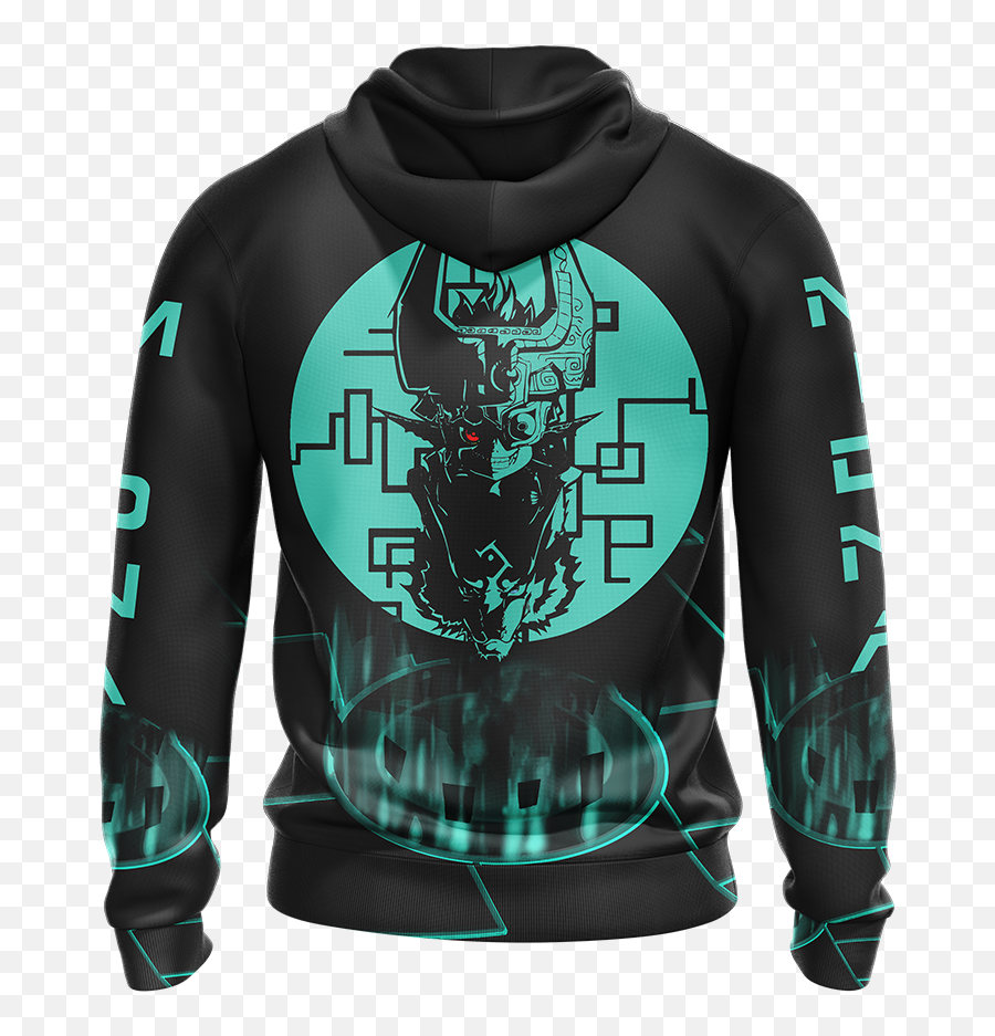 Legend Of Zelda - Midna New Collection Unisex Zip Up Hoodie Hoodie Png,Midna Png