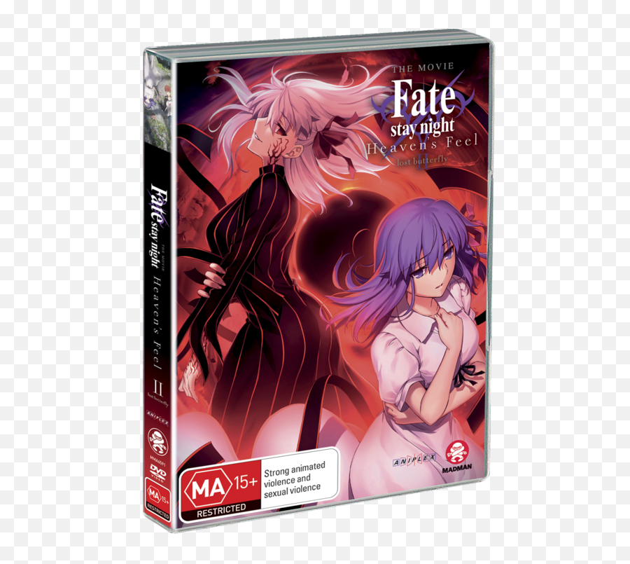 Fatestay Night Movie Heavenu0027s Feel 2 Dvd Lost Butterfly - Fate Stay Night Feel 2 Blu Ray Png,Fate Stay Night Logo