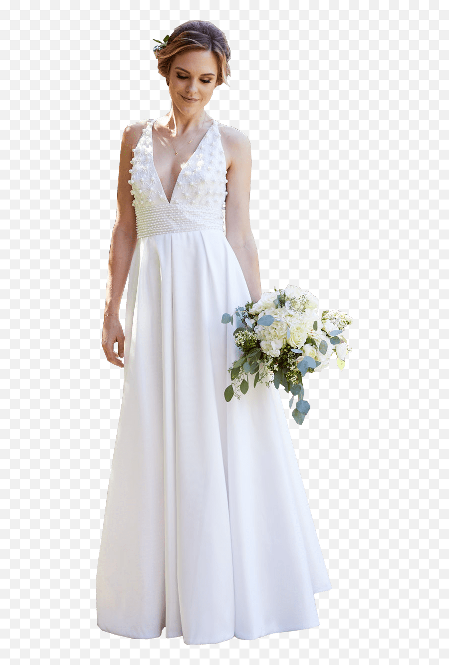 Custom Dresses Weddings And Specical Occasions Connie - Sleeveless Png,Wedding Veil Png
