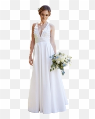 Custom Dresses Weddings And Specical Occasions Connie - Sleeveless Png,Wedding Veil Png