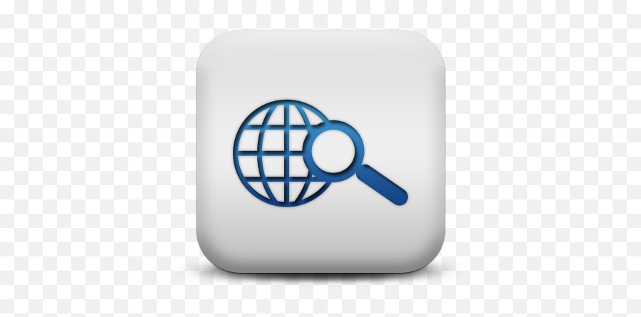 Vehicle Search 2 - Matte Blue And White Square Icon Search Png,Android Search Icon