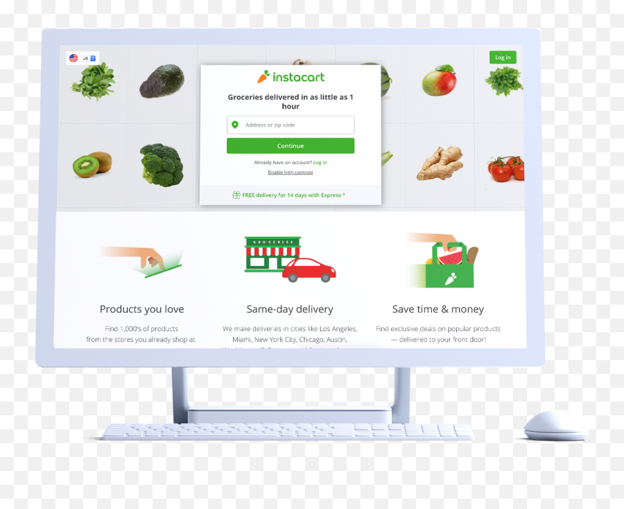Instacart Customer Profile Segment - Instacart Profile Png,Moved Account Icon