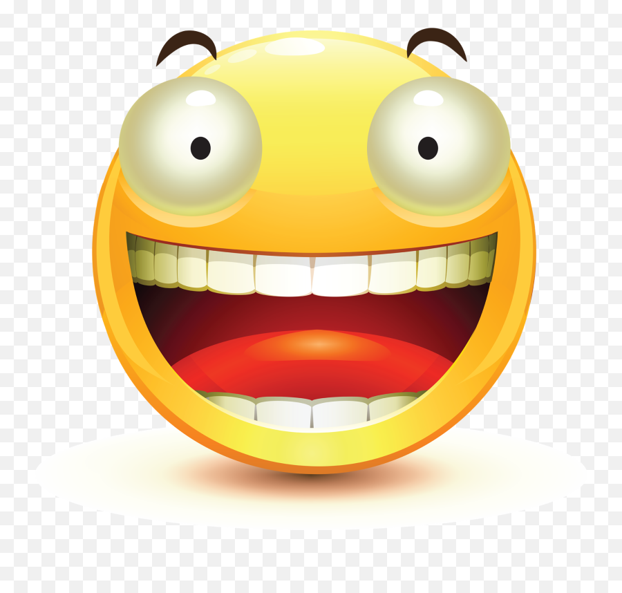 Emoticon Smiley Clip Art - Single Face Expressions Cartoon Png,Excited Emoji Png