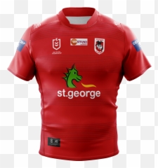 Youth - St George Illawarra Dragons 2020 Jersey png