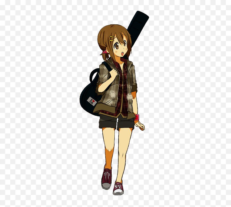 Png - Anime K On Yui Guitar,Cute Anime Png