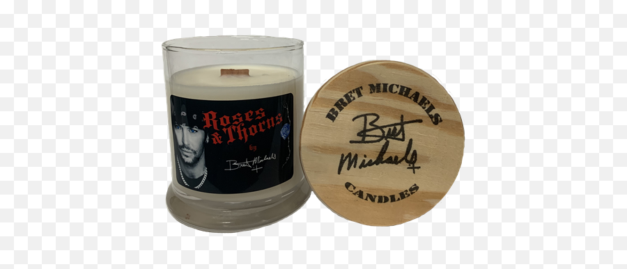 Bret Michaels Roses U0026 Thorns Candle - Medium Jar Jar Candle Holder Png,Thorns Icon