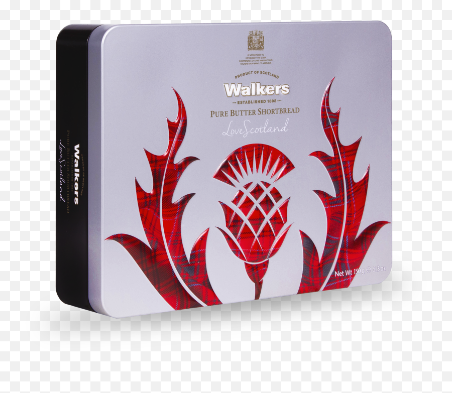 Scottish Thistle Icon Tin - Walker Love Scotland Shortbread Tin Png,Consumer Electronics Icon