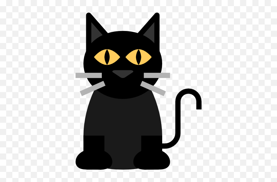 Free Icon - Icone Gato Preto Png,Black Cat Icon