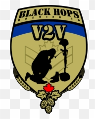 Cropped - V2v Black Hops Brewing Png,Hops Png