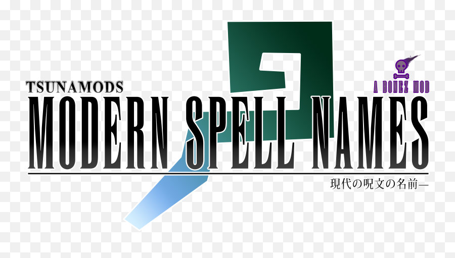 Tsunamods Modern Spell Names - Final Fantasy Png,Ff14 Icon Next To Name