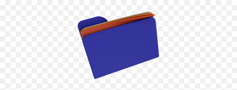 Folder 3d Illustrations Designs Images Vectors Hd Graphics - Horizontal Png,Dark Blue Folder Icon