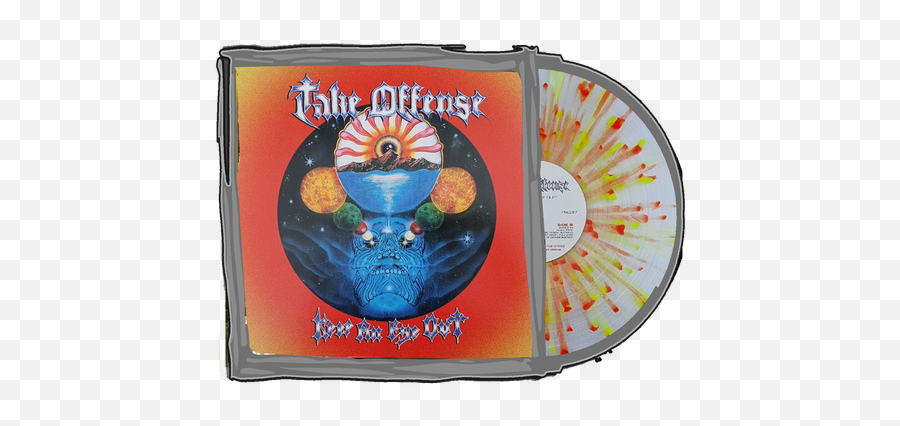 Vinyl Records U2013 Starter Pack - Take Offense Keep An Eye Out Png,Neon Icon Vinyl