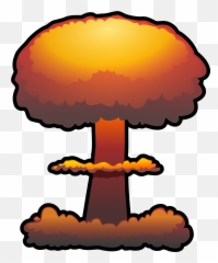 Nuclear Explosion Png - Nuclear Bomb Clipart,Burst Png