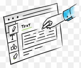 Free Newsletter Templates Zoho Campaigns - Annotate Drawing png