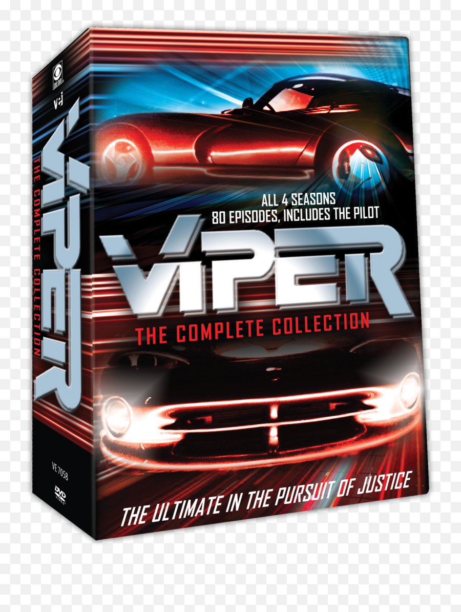 Viper - The Complete Collection All 4 Seasons 80 Episodes Includes The Pilot Dvd 7058 Viper Dvd Png,Dvd Region Icon