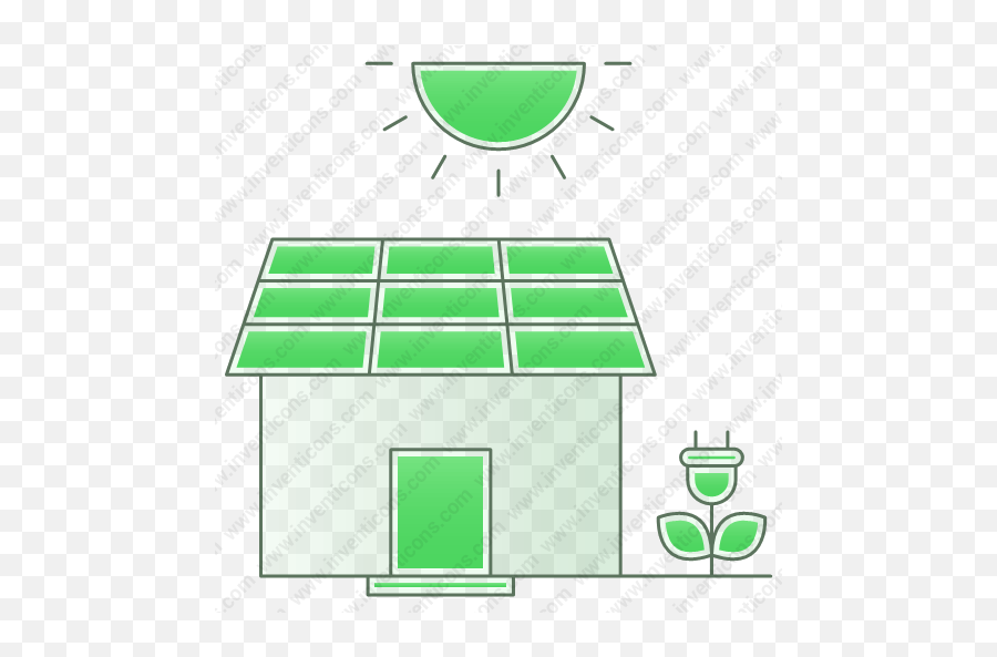 Download Energy House Vector Icon Inventicons - Horizontal Png,Green House Icon