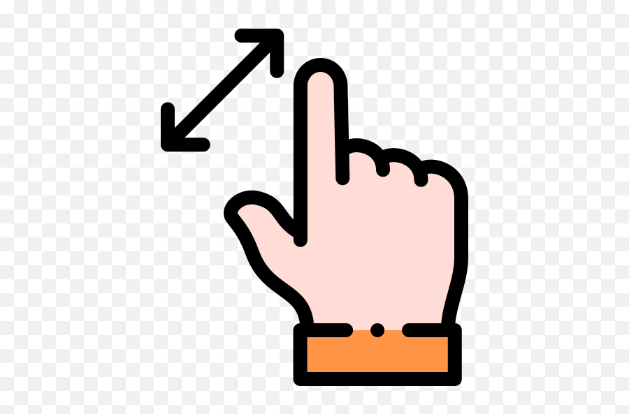 Zoom Out - Free Hands And Gestures Icons Middle Finger Png,Zoom Out Icon