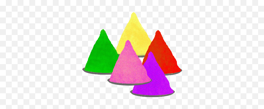Colorful Plates - Triangle Png,Plates Png