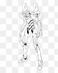 Evangelion Unit - 04 Fandom 00 Lineart png