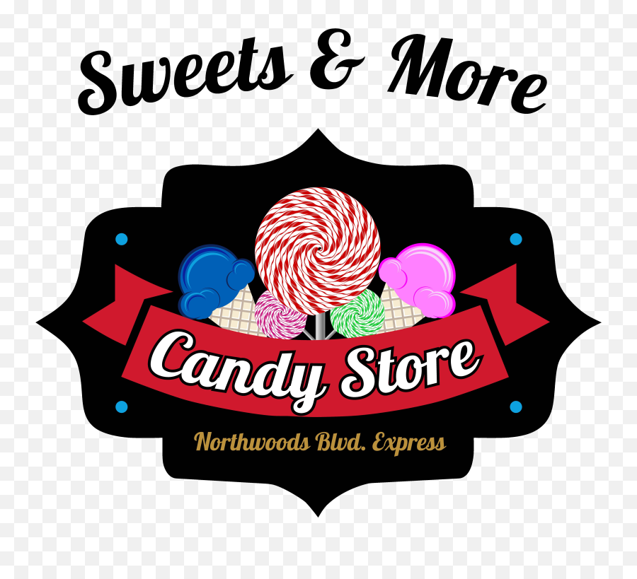 Download Hd Logo Candy Sweets Png Transparent Image - Logo Candies More,Sweets Png