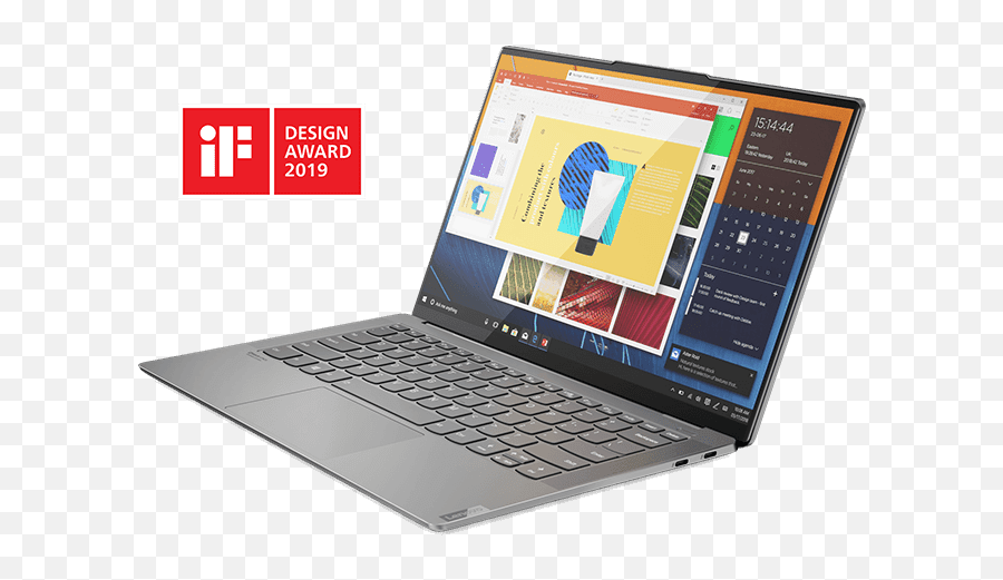 Lenovo Yoga S940 Premium Laptop With Ai - Based Eye Tracking Lenovo Yoga S940 14iil Png,Samsung Galaxy Eye Icon