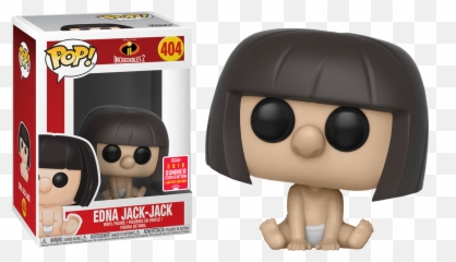 Funko Incredibles 2 - Funko Pop Edna Jack Jack Png,Jack Jack Png