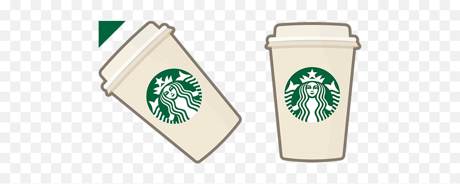 Starbucks Coffee Cup Cursor U2013 Custom Browser Extension - Illustration Png,Starbucks Coffee Transparent