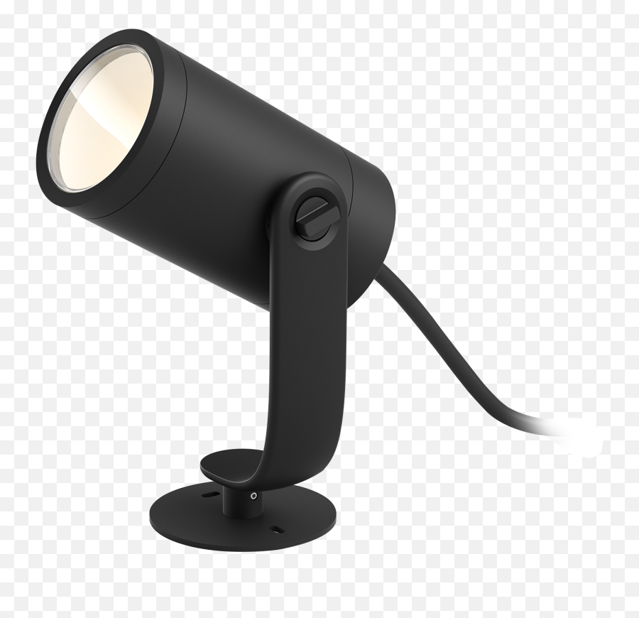 Philips Hue Lily Led Outdoor Spotlight Basic Kit Black - Philips Hue White And Colour Ambiance Lily Led Png,Spotlights Png