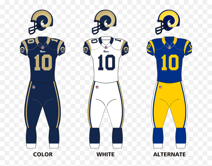 History Of The St Louis Rams - Wikipedia Concept La Rams Jersey Png,Rams Png