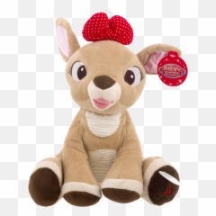 Rudolph Png - Rudolph Rednosed Reindeer Clarice Light Up Stuffed Toy,Rudolph Png
