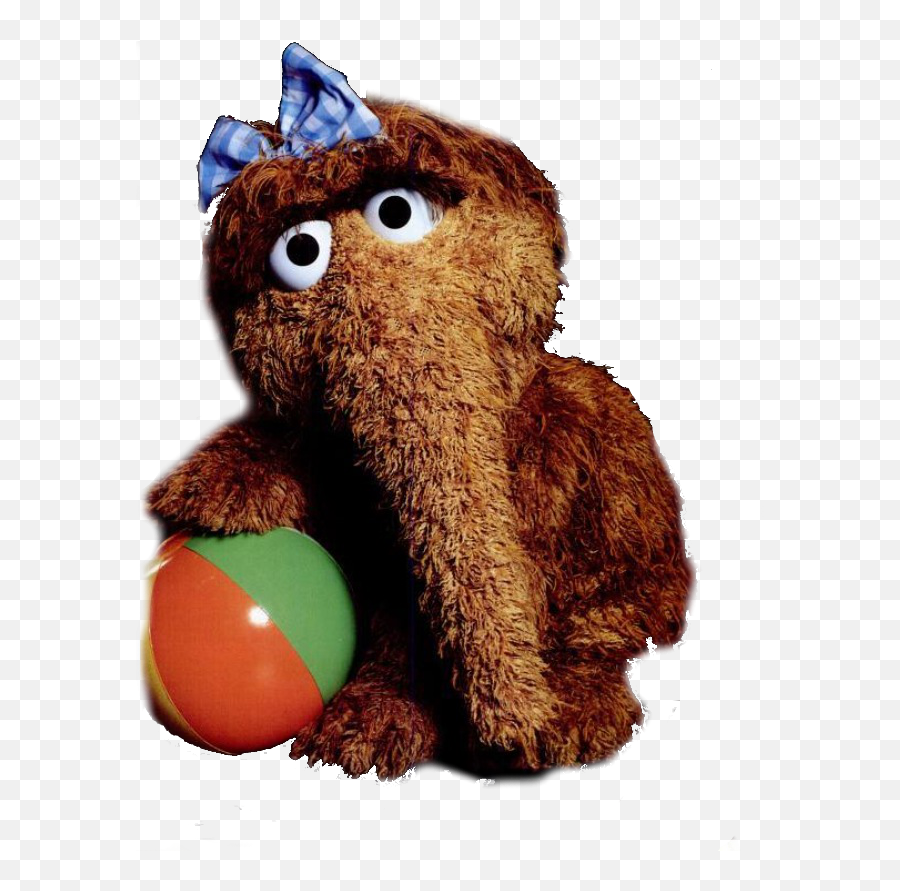 Weekly Muppet Wednesdays Alice Snuffleupagus The - Alice From Sesame Street Png,Sesame Street Characters Png