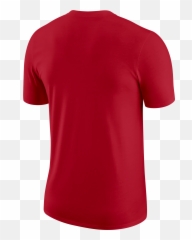 Nike Nba Houston Rockets Logo Dry Tee For 2500 - Plain Red T Shirt Back Png,Rockets Logo Png