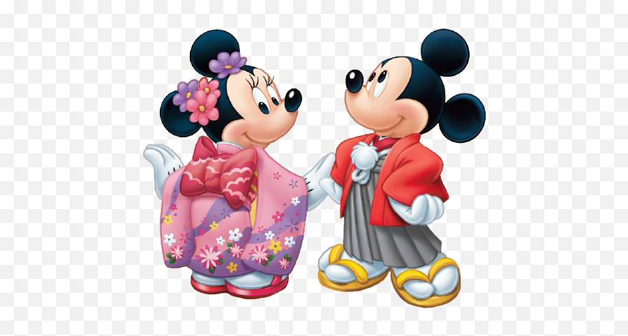 Disney Mickey Minnie Svg Dxf - Mickey Y Minnie En Japon Png,Mickey And Minnie Png