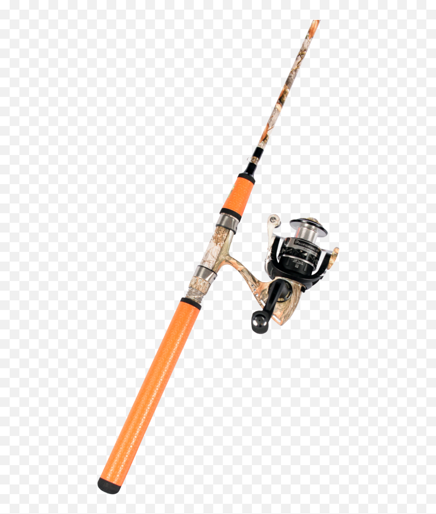 Profishiency 6ft 8in Realtree Orange Spinning Combo U2014 - Profishiency Realtree Png,Fishing Reel Png