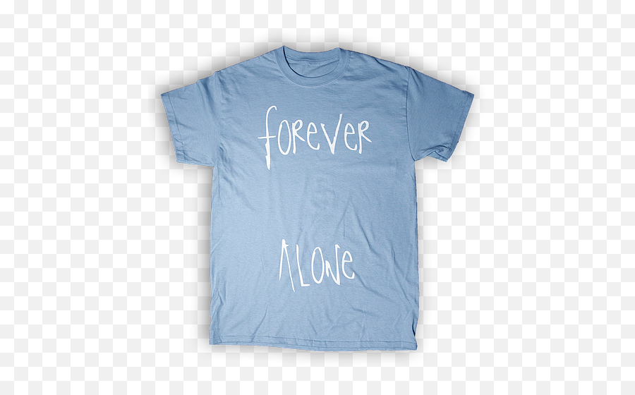 Blue Forever Alone T - Active Shirt Png,Forever Alone Png