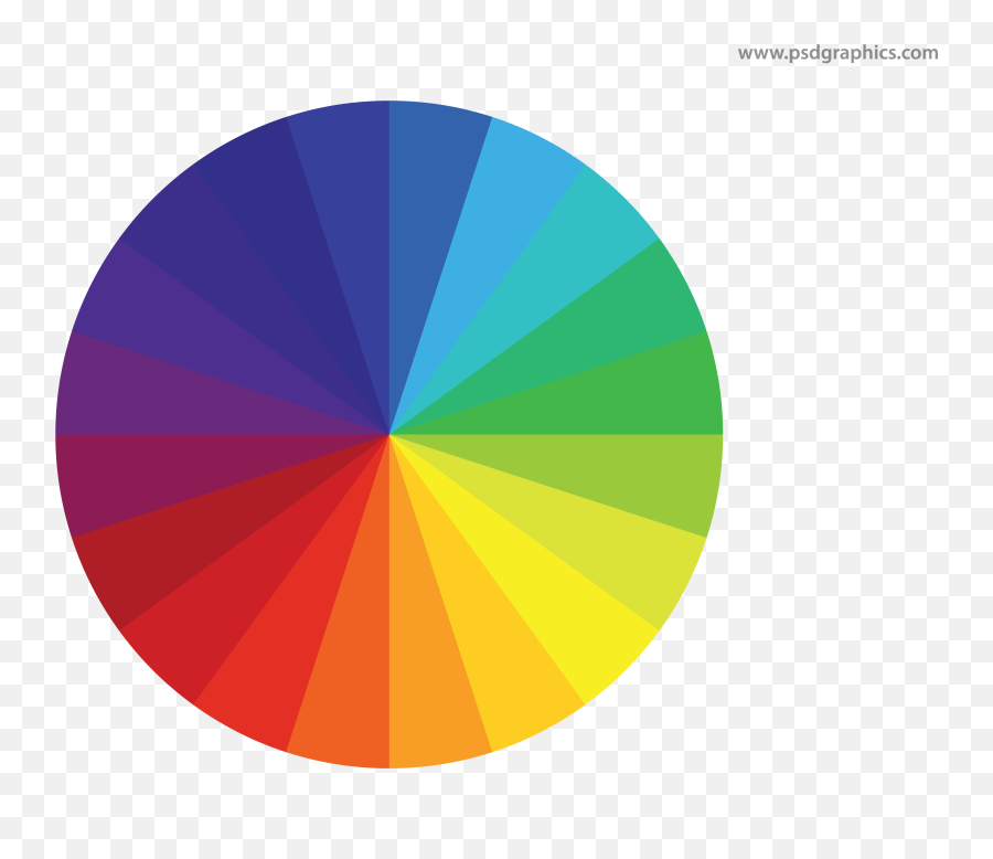 Png Color Wheel Vector - Color Wheel Transparent Background,Color Wheel Png