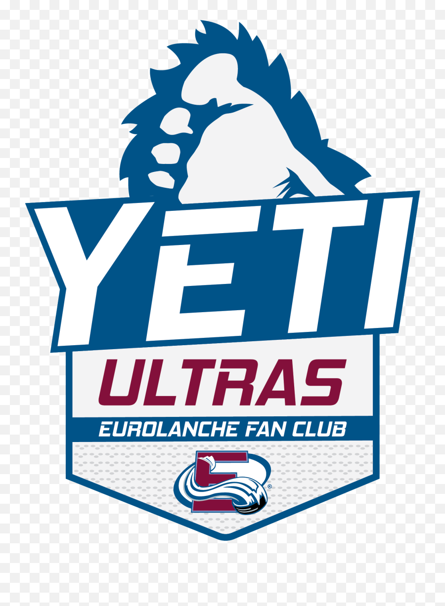 Yeti Ultras With A New Logo - Colorado Avalanche Foot Png,Yeti Logo Png