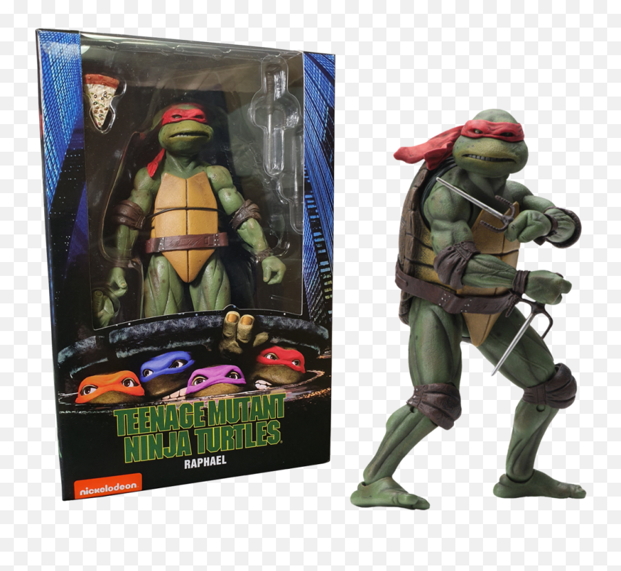 Neca Teenage Mutant Ninja Turtles U2013 7u201d Scale Action Figure Raphael - Raphael Neca Tmnt 1990 Png,Ninja Turtle Png