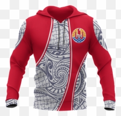 French Polynesia Hoodie Gash Style Bn10 - Hoodie Png,Gash Png