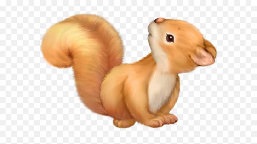 Squirrel Clip Art Freeuse Library Png - Cute Squirrel Clipart,Squirrel Transparent Background