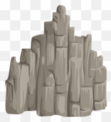Mountain Png Transparent Images Free Download - Jagged Rock Clipart