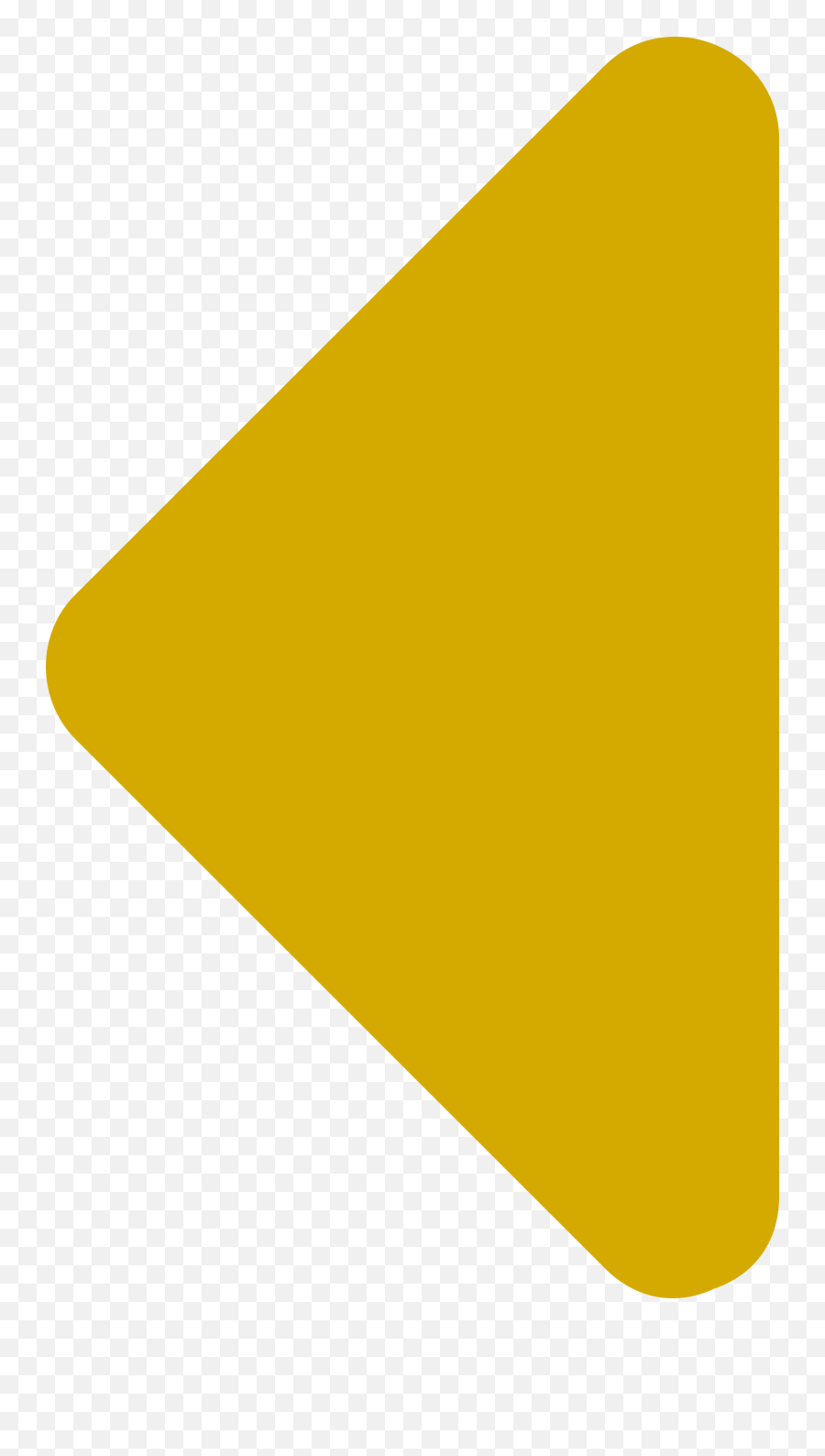 Left Side Triangle Arrow Icon Yellow Daily Cliparts - Triangle Png,Yellow Arrow Png