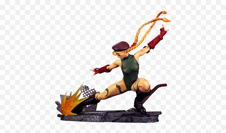 Download Hd Cammy White Diorama - Figurine Png,Cammy Png