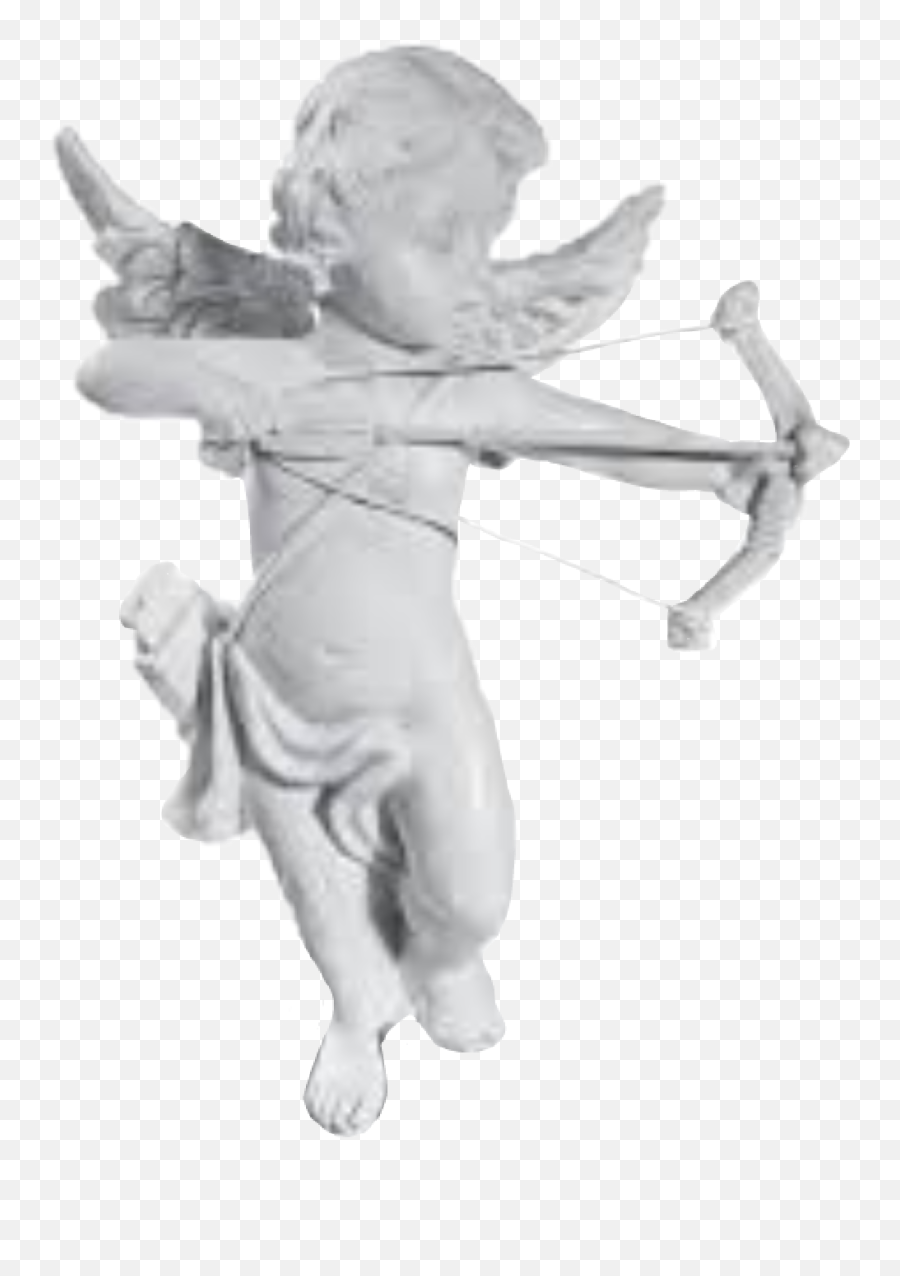Cupidon - Gothic Angel Statue Png,Angel Statue Png