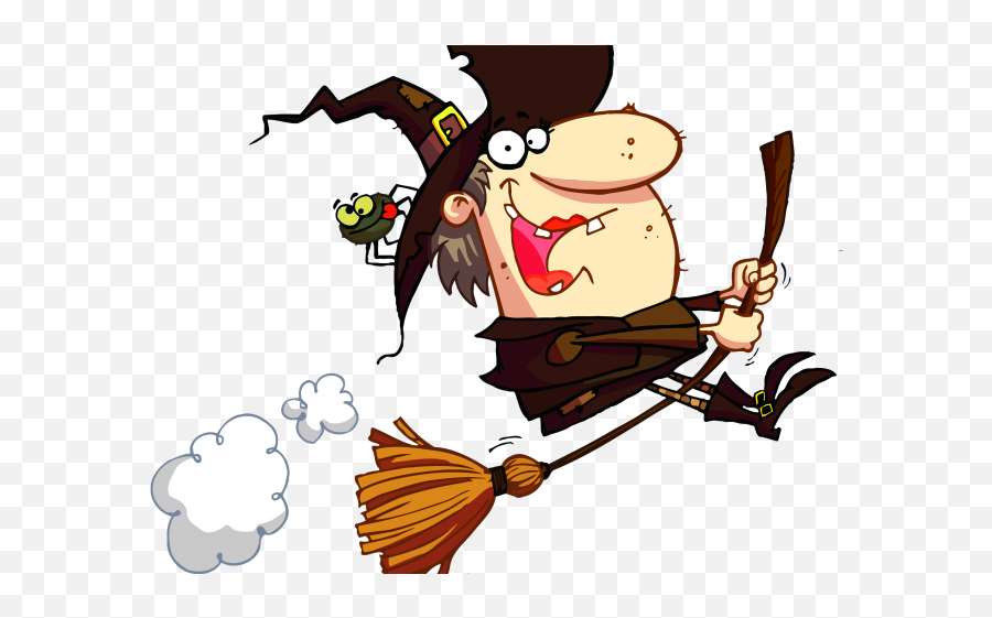 Drunk Witch Cliparts - Witch Clip Art Png Transparent Witch On Broom Funny,Witch Transparent Background