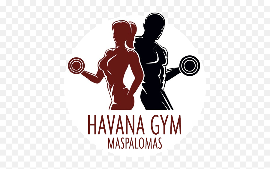 Home - Havana Gym Muscle Man And Woman Clipart Png,Gym Logo