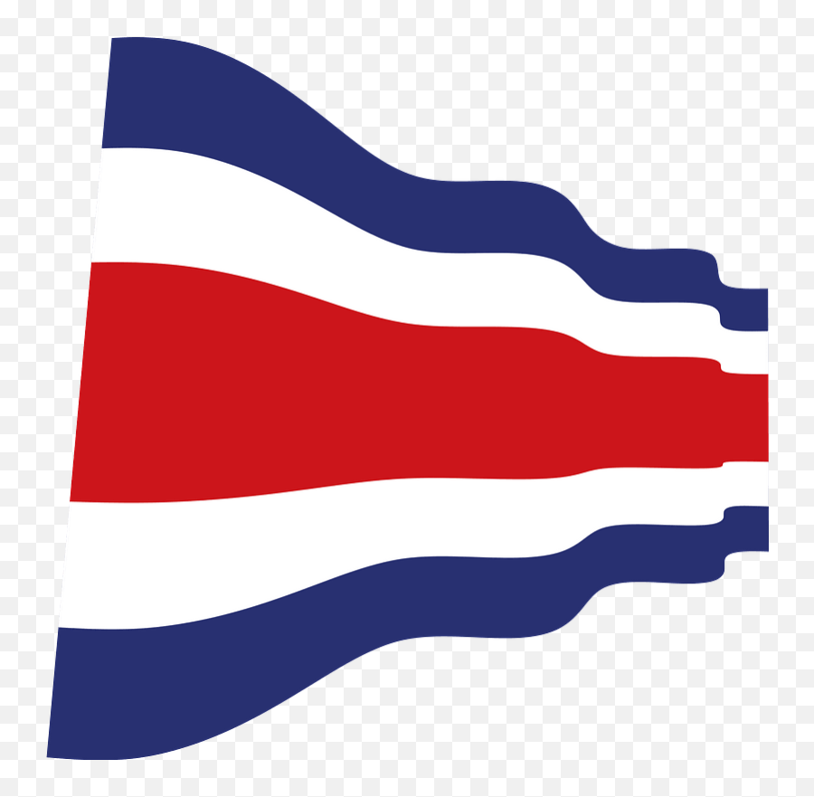 Costarica Wavy Flag Clipart Free Download Transparent Png - Flag Of The United States,Cuba Flag Png