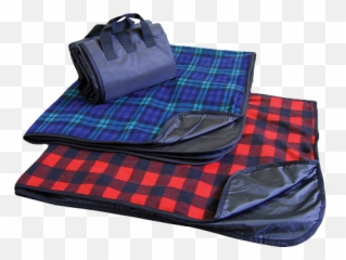 Fleece Plaid Picnic Blanket Fold And Carry Wicked Flannel - Blanket Png,Picnic Blanket Png